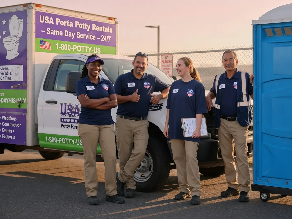 Porta Potty Rental company in Taylorsville, CA